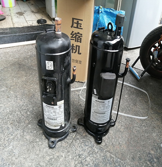 红星中央空调压缩机的更换维修